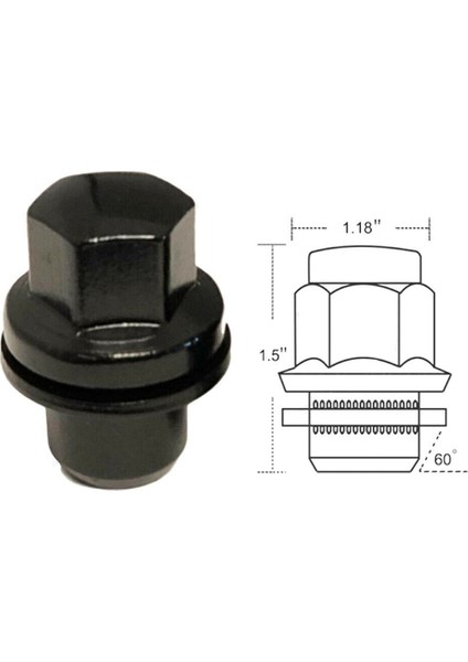 20X Siyah Kaba Nuts M14X1 5 Land Range Rover Sport Hse Lr3 Lr4 Lr2 Tekerlekler Için Uygun (Yurt Dışından) fiyatları