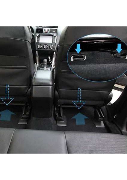 Subaru Forester Outback Için Araba Arka Koltuk Klima Outlet Havalandırma Xv Legacy Impreza 2009-2019 Aksesuarlar 2pcs (Yurt Dışından) indirimleri