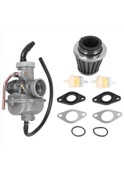 50CC 70CC 90CC 110CC 125CC 4 Strok Motor Atvs Utvs Honda CRF50F CRF80F XR50R Hava Yakıt Filtresi ile PZ20 Karbüratör (Yurt Dışından) indirimleri