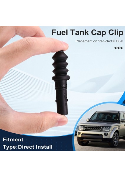 Araba Yağı Yakıt Deposu Klipsi Sabitleme Snap Teleskopik Yay Klipsi Land Rover Range Rover Sport Discovery LR092640 (Yurt Dışından) fırsatları