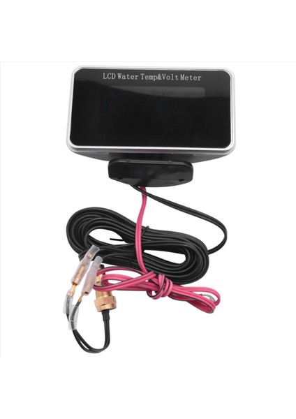 4x 2 Arada 1 Araç LCD Dijital Gösterge Voltaj Basınç Su Sıcaklığı Ölçer Buzzer Alarm M10 (Yurt Dışından) fiyatları