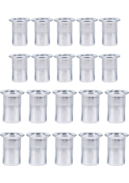 86PCS Dişli Somun Perçin M3-M8 Takma Araç Perçinli Fındık Perçinleme Kiti (Yurt Dışından) indirimleri