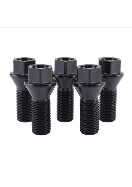 20PCS M14 x 1 25 Siyah Tekerlek Kilitleme Lug Cıvata Somun Çelik 36136781151 -Bmw X3 X5 E70 E71 F20 F20 F25 X5 X6 (Yurt Dışından) fiyatları
