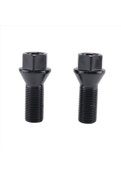 20PCS M14 x 1 25 Siyah Tekerlek Kilitleme Lug Cıvata Somun Çelik 36136781151 -Bmw X3 X5 E70 E71 F20 F20 F25 X5 X6 (Yurt Dışından) modelleri