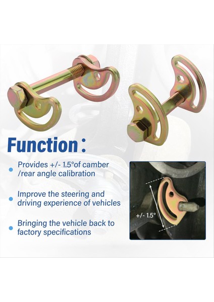 Gmc Sierra Yukon Chevy Için Hizalama Caster Camber Kit Silverado Express Banliyö 1500 2500 Hummer H2 H3 K100026 45K5012 (Yurt Dışından) fiyatları