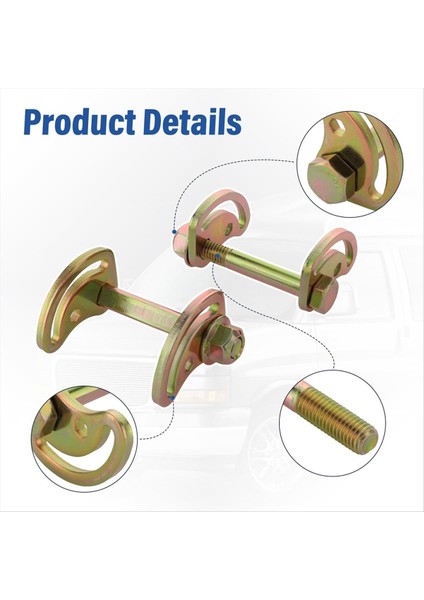 Gmc Sierra Yukon Chevy Için Hizalama Caster Camber Kit Silverado Express Banliyö 1500 2500 Hummer H2 H3 K100026 45K5012 (Yurt Dışından) modelleri