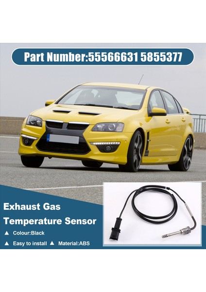 55566631 5855377 Egzoz Gaz Sıcaklık Sensörü Opel Vauxhall Için Egt Sensörü (Yurt Dışından) fırsatları