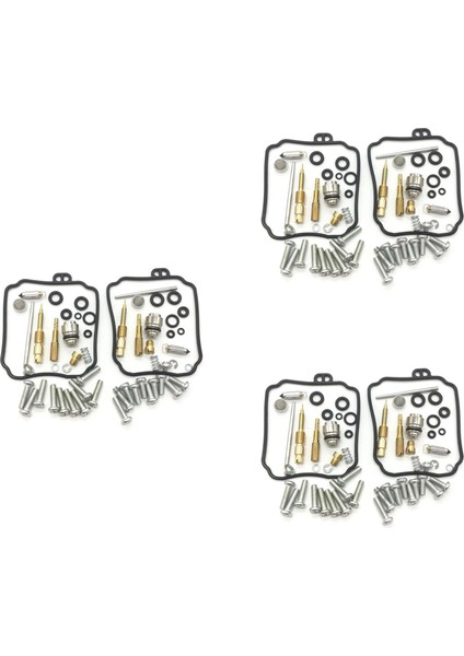 6 Yamaha XVS65A V-Star 650 Klasik 1998-2005 Için Motosiklet Karbüratör Contaları Onarım Kiti (Yurt Dışından)