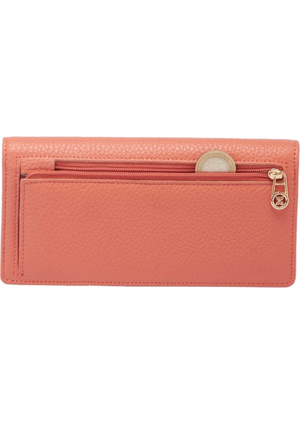 Pembe Hakiki Deri Kadın Cüzdan - S1CB00005685-D0J