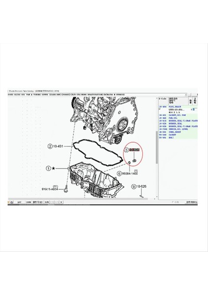 Araç Motor Yağı Tavan Tapa Tapası Cıvatası LFE5-10-404 Mazda 3 2004-2013 Bk Bl Mazda 6 2002-2012 Gg Gh Mazda 5 Cx-30 4pcs (Yurt Dışından) modelleri