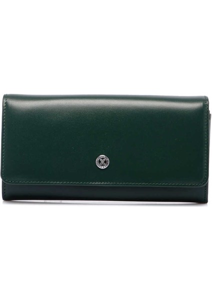 Yeşil Hakiki Deri Kadın Cüzdan - S1CB00005584-P1G indirimleri