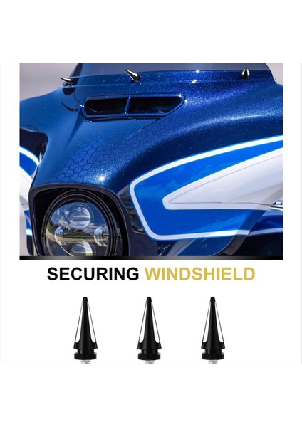 Harley Davidson Road Glide Için Motosiklet Kaplama Cıvataları 2015-2024 Ön Cam Vidaları Cıvatalar Trim Aksesuarları (Yurt Dışından) fırsatları