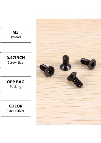 4pcs Scooter Tolbar Ön Çatal Tüp Vidaları Altıgen Saplı Yedek Parça Kitleri Xiaomi M365 Ninebot Es2 Aksesuarları (Yurt Dışından) fırsatları