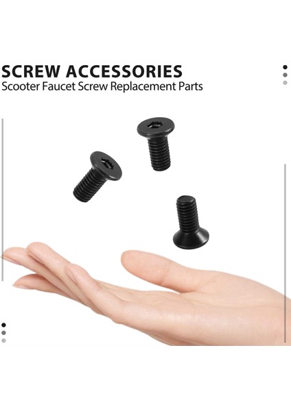 4pcs Scooter Tolbar Ön Çatal Tüp Vidaları Altıgen Saplı Yedek Parça Kitleri Xiaomi M365 Ninebot Es2 Aksesuarları (Yurt Dışından) indirimleri