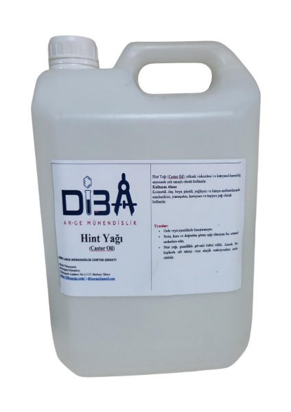 Castor Oil Hint Yağı 5 kg