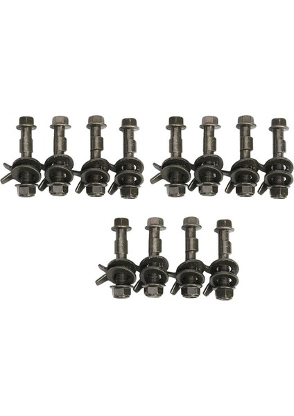 12PCS 14MM Çelik Araba Dört Tekerlek Hizalama Ayarlanabilir Kamber Cıvataları 10 9 Yoğunluk (Yurt Dışından) fiyatları