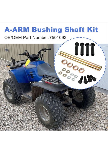 Polaris Sportsman Için Ön Alt A-Kol Burç Mil Kiti 7501093 400 500 570 600 700 800 Trail Blazer 250 330 400 (Yurt Dışından) fiyatları