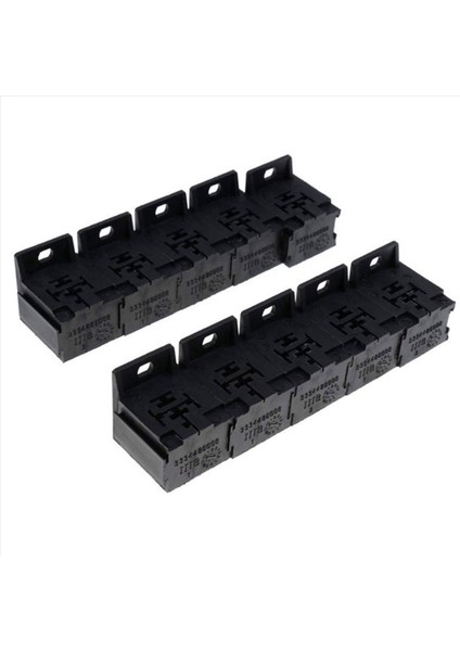 2 Pcs Araç 30A-80A Röle Braket Terminal Kılıf Tutucu Röle Taban Tutucu 5 Pin Soketi 100 Pcs ile 6 3mm Terminaller Araba Için (Yurt Dışından) indirimleri