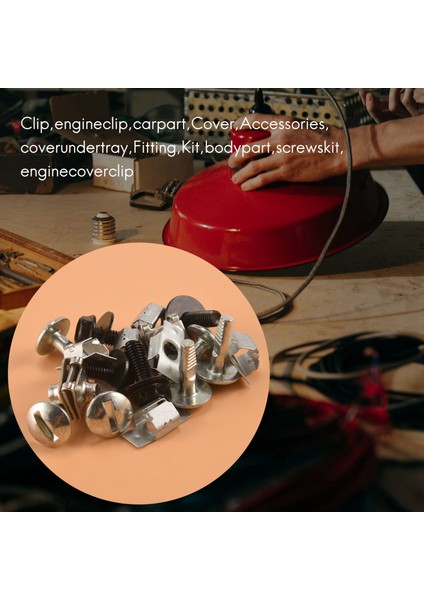 20 Pcs Motor Kapağı Sabitleme Takma Klipsler Vidaları Citroen C5 Peugeot 407 (Yurt Dışından) fiyatları