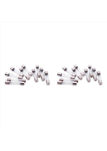 20 Adet Hızlı Darbe Tipi Cam Tüp Sigortaları 6X30MM 250V 3AMP (Yurt Dışından)