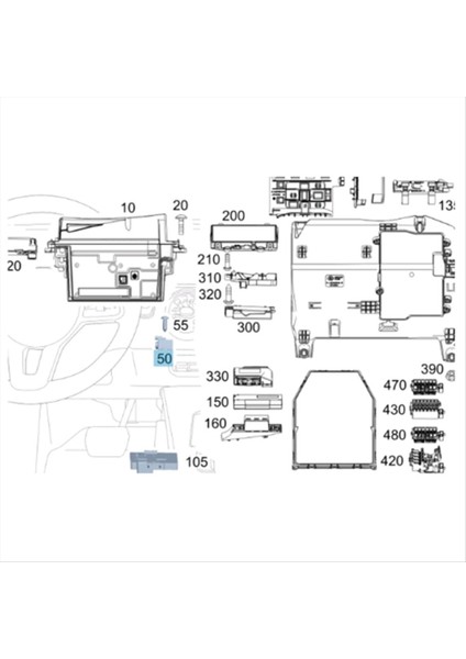 Araba Piroteknik Pirrouse Pil Sigorta A0009827425 Benz W206 W118 W118 W247 W254 A180 CLA220 Pil Gücü Kapalı Koruyucu (Yurt Dışından) indirimleri