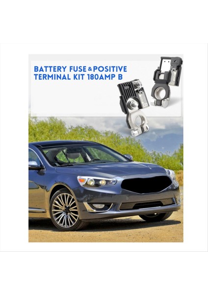 Terminal Kiti ile Araba 180AMP Pil Sigortası 18790-01319 919803X010 Kia Hyundai IX35 Santa Fe Tucson 15-18 1879001319 (Yurt Dışından) modelleri