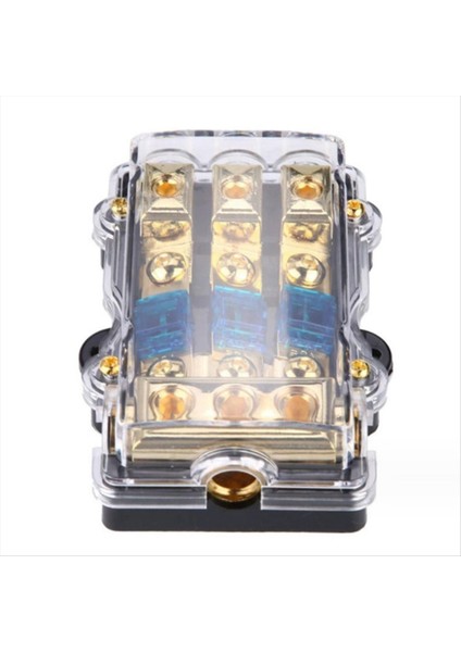 3 Yol Anl Sigorta Tutucu 60 Amp Dağıtım Bloğu 4 Araba Kamyonu Teknesi Için 8 Gauge Out Deniz Ses Amplifikatörü (Yurt Dışından) fırsatları