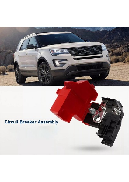 Araba Pil Kablosu Terminal Son Devre Kesici DA8Z-14526-A Ford Explorer Polis Torusu 2011-2019 BB5Z-14526-AA (Yurt Dışından) modelleri