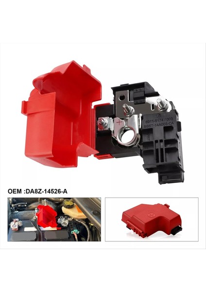 Araba Pil Kablosu Terminal Son Devre Kesici DA8Z-14526-A Ford Explorer Polis Torusu 2011-2019 BB5Z-14526-AA (Yurt Dışından) indirimleri