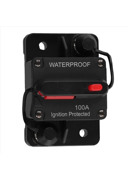 Su Geçirmez Devre Kesici Manuel Sıfırlama ile 12V-48V Dc 100A Araba Deniz Trolling Motorları Için Tekne Gücü Koruma (Yurt Dışından)