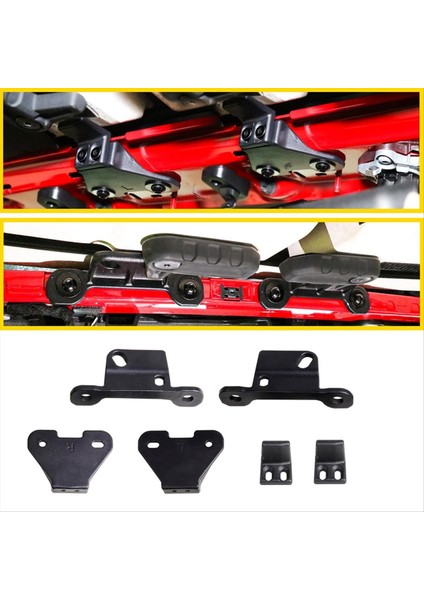 Jeep Wrangler Için Sert Üst Montaj Braket Kitleri Jl Gladiator Jt 2018-2024 Aksesuarlar (Yurt Dışından) fiyatları