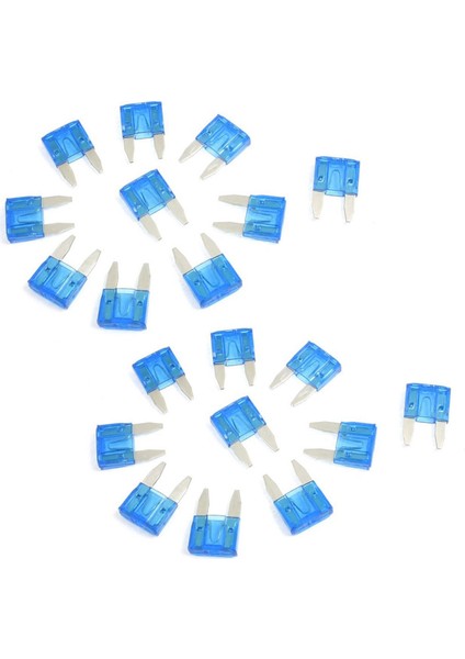 20 x Atc Mini Blade Sigorta Otomotiv Sigorta Düz 15 Bir Mavi (Yurt Dışından)