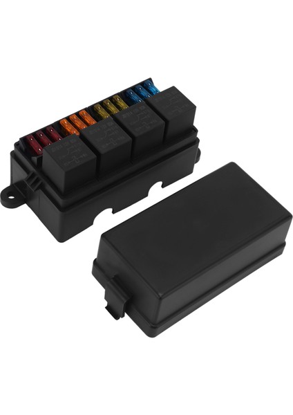 48 Yol Blade Sigorta Tutucu Kutusu ve Sigorta ile Sigorta 16PCS 4pin 12V 80A Araba Kamyonu Römorku ve Tekne Röleleri (Yurt Dışından) indirimleri
