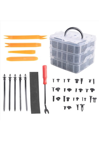 650PCS Otomatik Bağlantı Elemanı Klipsleri Karışık Araba Gövdesi Pin Perçin Perçin Tampon Kapısı Paneli Tutucu Bağlantı Eleman Kiti Klipsleri Araba Için (Yurt Dışından) fiyatları