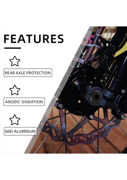 Ön Çatal Aks Somunu Surron Ultra Arı Ön Tekerlek Aks Somunları Vidalar Kir Bisiklet Parçaları (Yurt Dışından) fırsatları