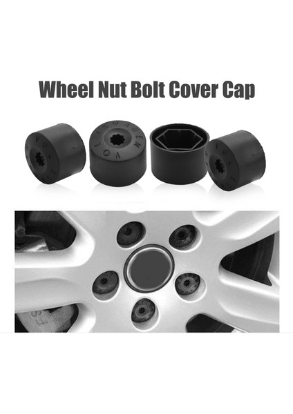 Audi Beetle Için Golf Mk4 Passat Için 20 Tekerlek Somun Cıvatası Kapağı Kapağı 17MM (Yurt Dışından) modelleri