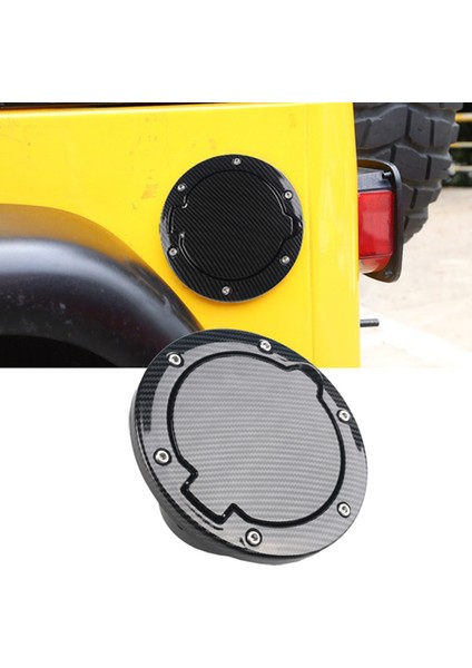 Jeep Wrangler Için Jk 07-17 Karbon Fiber Dolgu Kapağı Kapağı Gaz Depk Kapağı 2/4 Kapı Için (Yurt Dışından) indirimleri