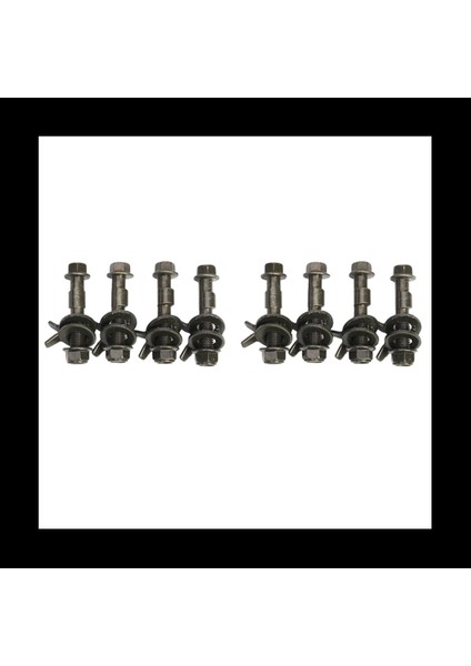 8pcs 14MM Çelik Araba Dört Tekerlek Hizalama Ayarlanabilir Kamber Cıvataları 10 9 Yoğunluk (Yurt Dışından) fiyatları