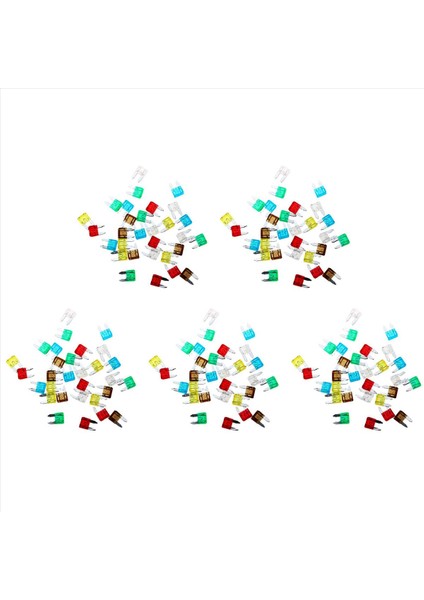 Araba Moto Automovil Için 150 Mini Sigorta Fişi Seti (Yurt Dışından)