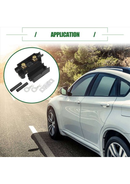 Çift Pil Sistemi Sigorta Tutucusu Tüp Terminalleri Önceden Kesilmiş Isı Büzme Kılıfı 18 Set (80A) (Yurt Dışından) modelleri