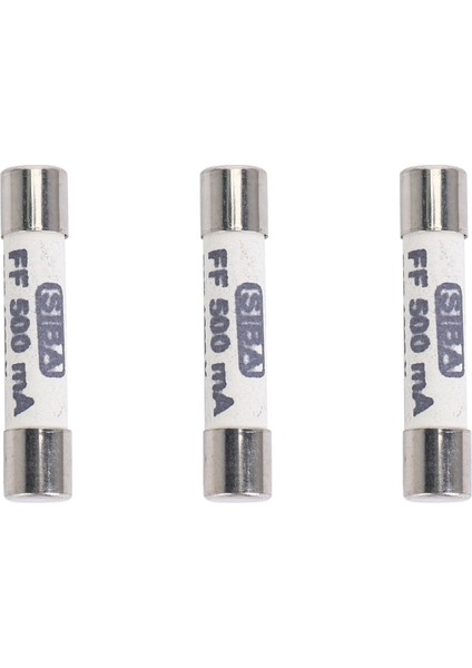Multimetre Için 3x 1000V 500MA 6 3 x 32MM Beyaz Seramik Sigorta (Yurt Dışından)