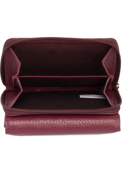Bordo Hakiki Deri Kadın Cüzdan - S1CB00005798-M71 fırsatları