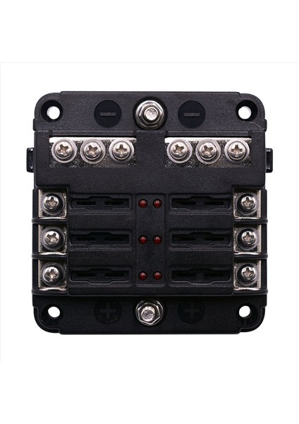 Dc 12/24V Için Negatif Deniz Sigortası Kutusu Olan LED Göstergesi 12 Devreli 3x 6 Yollu Su Geçirmez Sigorta Bloğu (Yurt Dışından) indirimleri