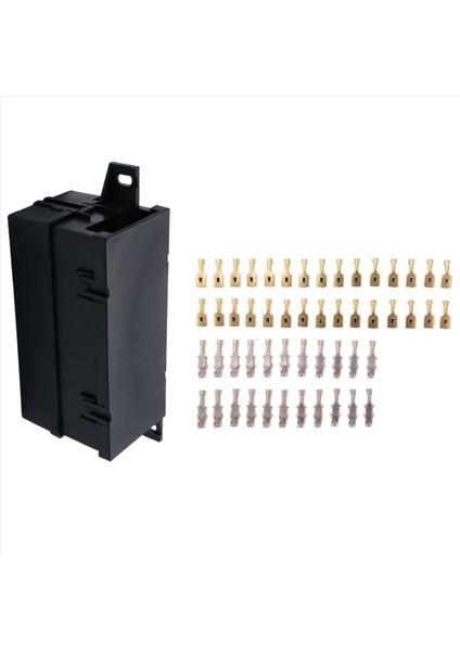 4x Araba 11 Yolu Sigorta Tutucu Röle Kutusu Terminaller Röleleri Su Geçirmez Konektörler (Yurt Dışından) fiyatları