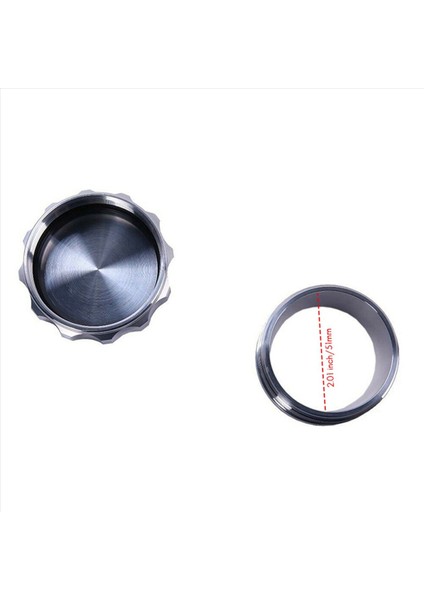 2x 2 Inç 51MM Alüminyum Alaşım Dolgu Boynuna ve Otomatik Parçalar Değiştirilmiş Yakıt Deposu Kapağı Gümüş (Yurt Dışından) indirimleri