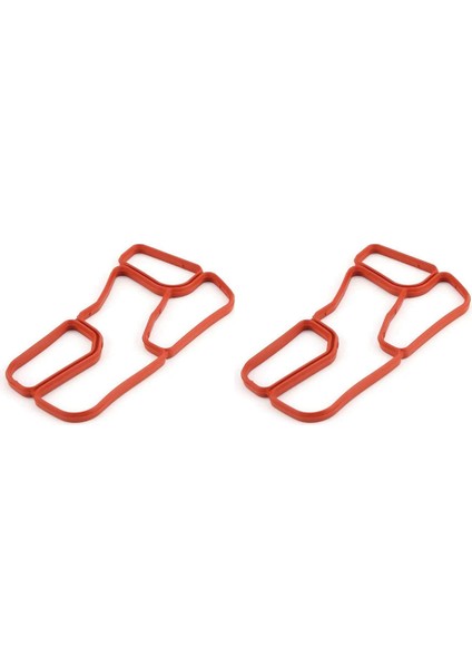 2x Motor Yağı Soğutucu Conta 2721840280 Mercedes-Benz W203 W204 CL203 Için (Yurt Dışından)