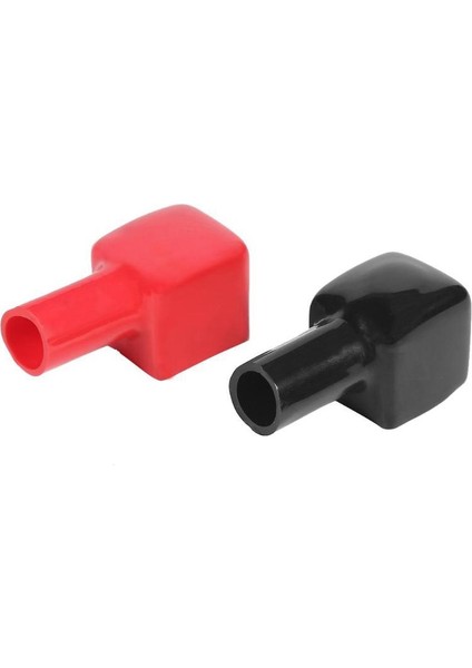 1 Çift Kırmızı+Siyah Araba Pil Terminali Yalıtım Kapaklarını Kapsar Pozitif+Negatif Alkalinin Dışarıya Doğru Sürünmesini Önleyin (Yurt Dışından) fırsatları