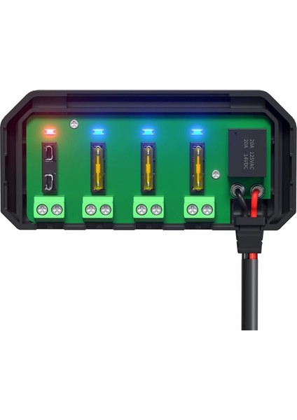 Araba Sigorta Kutusu Elektrik Yalıtımı Pil Koruma Kavşağı Kutusu LED Göstergesi Araba Motosikleti Için Işık Isıya Dayanıklı (Yurt Dışından) fırsatları