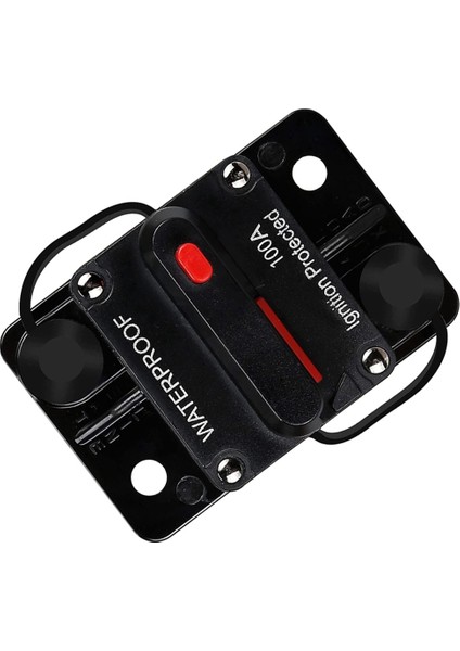 3x Su Geçirmez Devre Kesici Manuel Sıfırlama ile 12V-48V Dc 100A Araba Deniz Trolling Motorları Için Tekne Gücü Koruma (Yurt Dışından) fiyatları