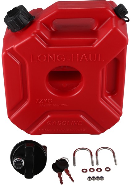 Kilitlenebilir 5l Yakıt Tankları Plastik Benzin Kutular Araba Montaj Motosiklet Jerrycan Gaz Benzinli Yağ Konteyner Yakıt Teneke Kutu (Yurt Dışından)